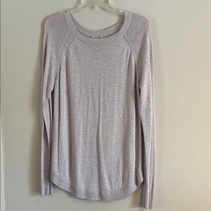 lululemon athletica Soft light pink Long Sleeve Top